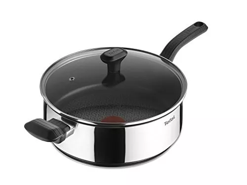 Tefal Primary Stainless Steel Frypan Non-Stick All Hob 24/28/30/28 wok/24  saute