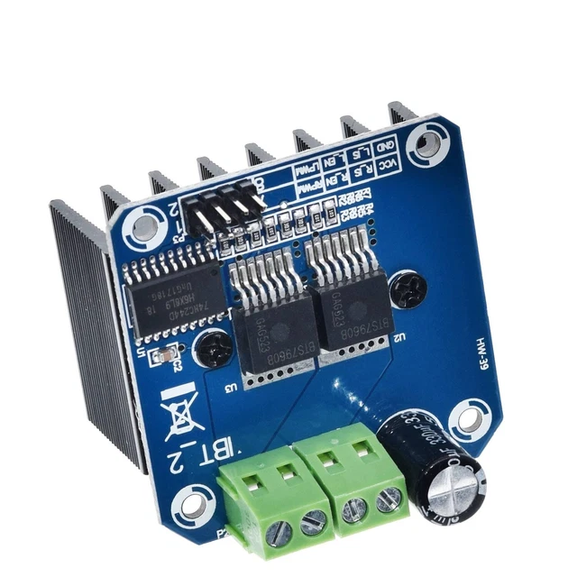 Motore passo-passo Dc modulo di azionamento motore destro Pwm sinistra rotazione 43 A 5 V indicatore luminoso