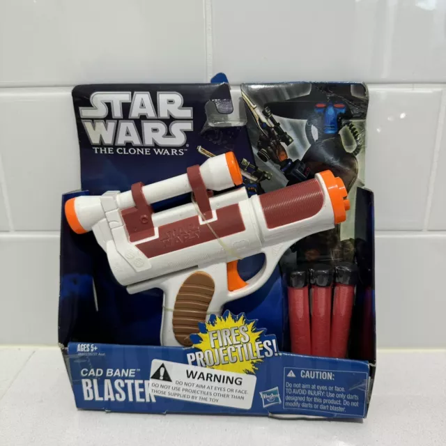 Star Wars The Clone Wars Cad Bane Dart Blaster Gun Age 5+ New Toy Play Gift Set