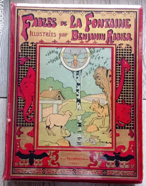 FABLES DE LA Fontaine. Rabier. Tallandier 1906. Eo EUR 150,00 PicClick FR
