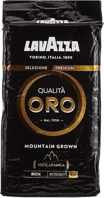 New LAVAZZA Qualita ORO Mountain Grown Ground Coffee 250g / 8.8oz Free Shipping