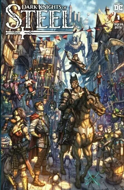 Dark Knights Of Steel #1 Quah Variant Nm Medieval Batman Superman Harley Quinn