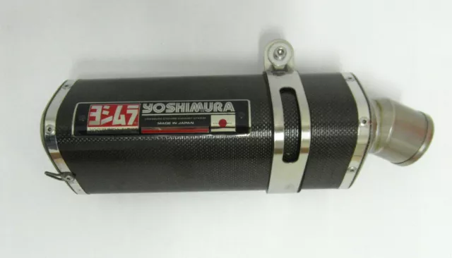 Yoshimura Titan Carbon Auspuffdämpfer mit Halter GSX R 1000 links