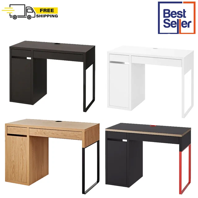 IKEA MICKE DESK Drawer Computer Desk Home Office Study Space
