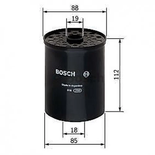 Filtre à Carburant Bosch 450905287 - Compatible Renault, Dacia, Opel
