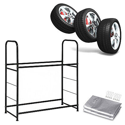 Estante universal para neumáticos estante para neumáticos estante para taller estante de almacenamiento estante para 8 neumáticos