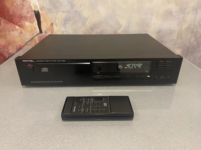 ROTEL RCD-855 LETTORE CD completamente funzionante/remoto/eccellente ...