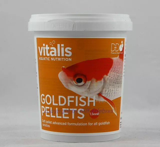 Goldfish Pellets 70g Vitalis Soft-Pellets für alle Goldfische 12,84€/100g