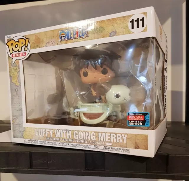 Funko Pop! Rides One Piece Luffy With Going Merry 2022 NYCC