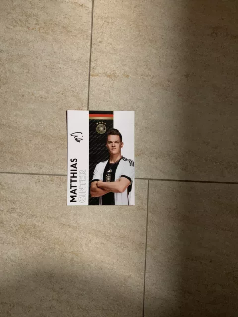 Matthias Ginter DFB Nationalmannschaft AK Autogrammkarte 2024  Original Signiert