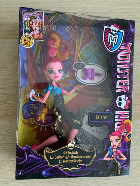 Monster high Gigi Grant - 13 souhaits - Neuve - Mattel 2012