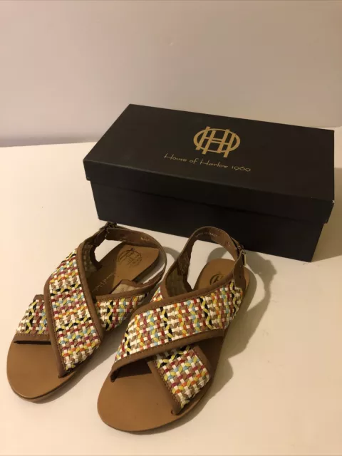 House of Harlow 1960 Izzy sandal Anthropologie Size 6 EUC with box