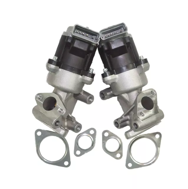 For Jaguar S-Type Xf Xj 2.7 D 2004-2015 Left & Right Egr Valves Pair