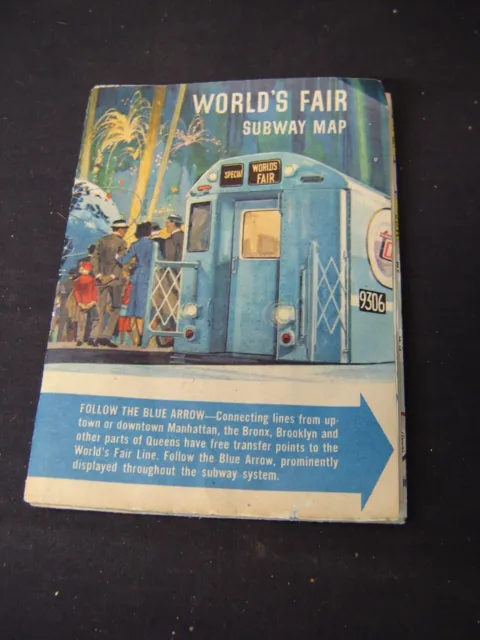 1964 New York Worlds Fair Subway Map