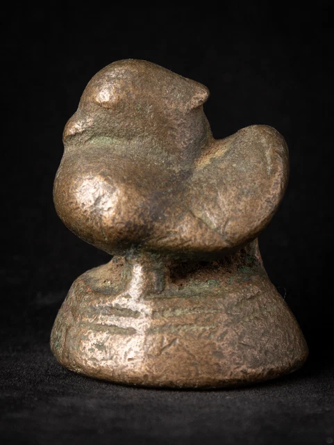 Antique bronze Opium Weight from Burma, 19th century