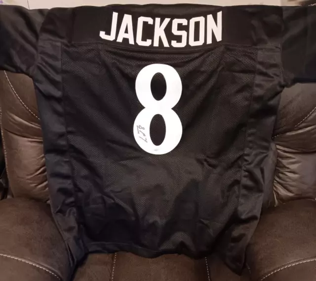 Aaron Glenn Signed Houston Texans Jersey (Beckett COA) 3xPro Bowl Defe –