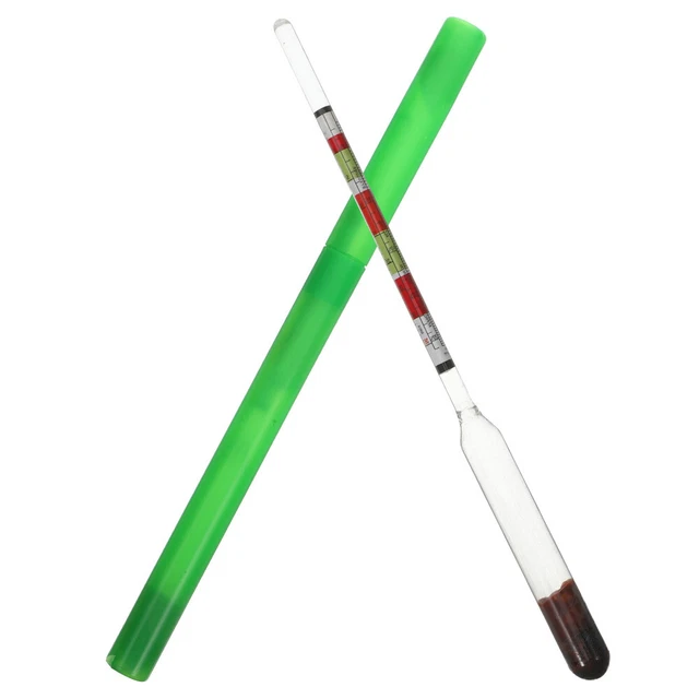 Misuratore Di Zucchero Browin Per Vino E Birra - Areometro In Vetro, Scala 0-29°Blg - Foto 11