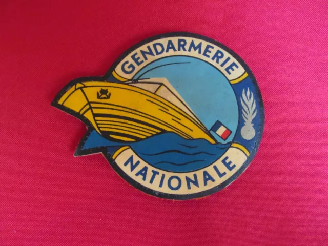 Ecusson Gendarmerie Nationale Maritime