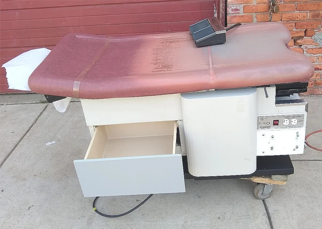 Enochs 4000 Ob/Gyn Power Hi-Lo Medical Tatoo Exam Table Freeshipping Watch Video