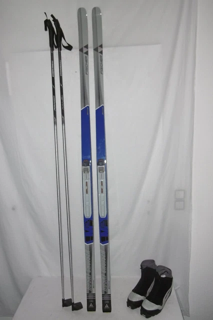 Fischer " Nordic Cruising "  Langlaufski 174 Cm + Langlaufschuhe Gr: 41 Im Set