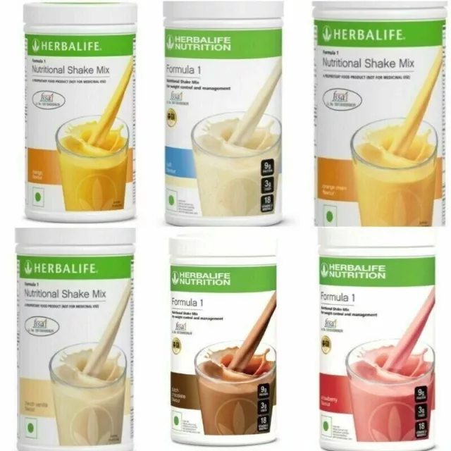 FORMULE 1 MÉLANGE DE SHAKES SUBSTITUTS DE REPAS SAINS 500g TOUTES SAVEURS...