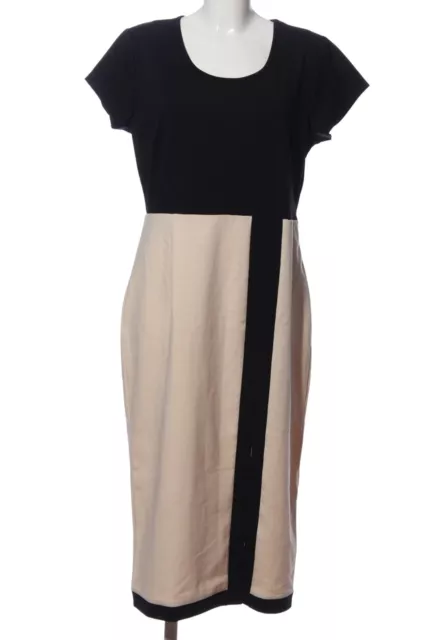 MIUSOL Robe à manches courtes Dames T 46 rose-noir style décontracté