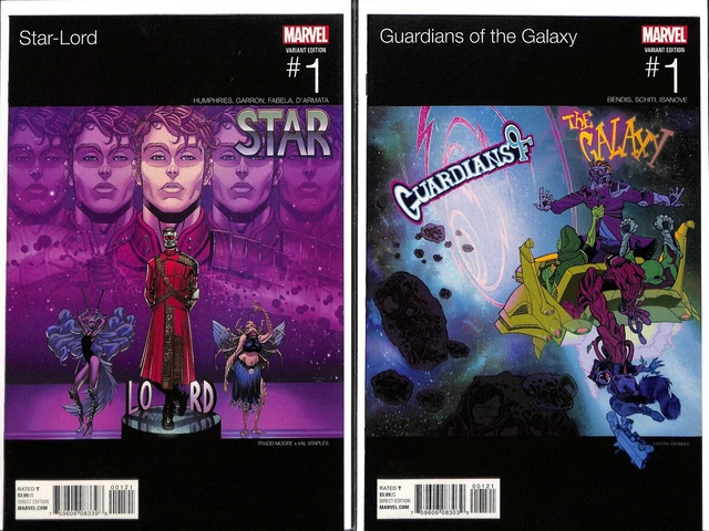 3 Comic Book Lot Star-Lord #1 Guardians of the Galaxy #1 2015 NM Marvel Hip Hop