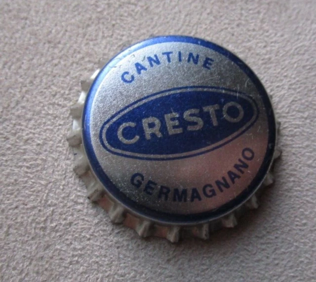 Tappo A Corona Pubblicitario  - Misura Grande - Cantine Cresto - Germagnano