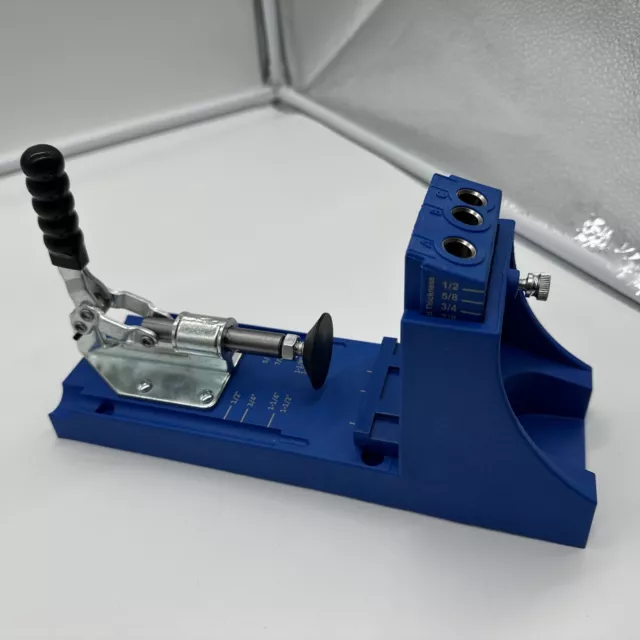 Kreg K4 Pocket Hole Jig System - Blue - W/ KJD Drill Bit