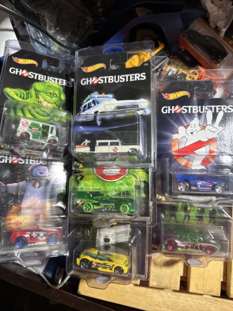 Hot Wheels GhostBusters 2016 Full Set Of 8