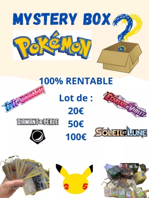 Boîte mystère Pokemon - Mystery box