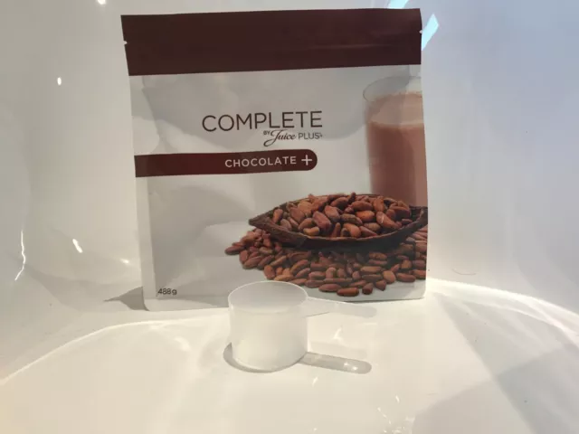 Complete by Juice Plus Chocolate dates from 03/2025 WITH SCOOP WORTH 5.99.