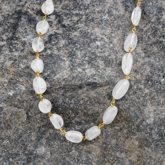 Collier Ambre Baltique Véritable – Longueur 48 Cm – Ambre Naturel Non Traité – Fait Main Lituanie