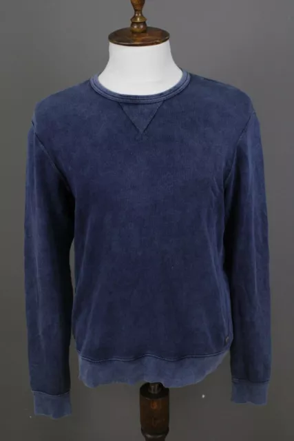 Denim & Supply Ralph Lauren Blue Sweatshirt Sweater Size L