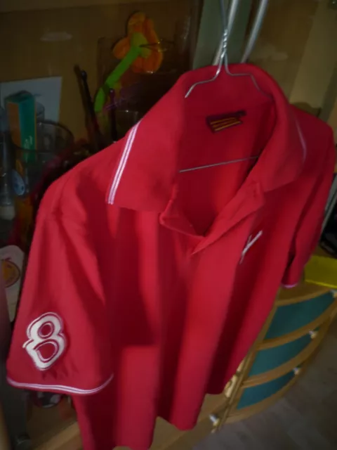 Herren Poloshirt A&F, Größe M, Farbe rot