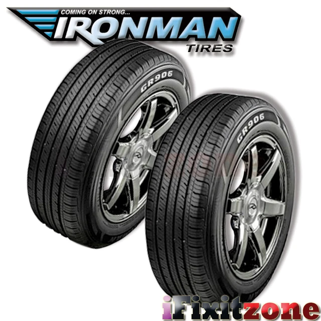 2 New Ironman GR906 185/65R14 86H All Season M+S Rated High Performance Tires