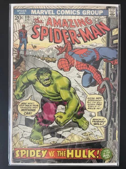 Amazing Spider-Man #119 (Marvel) vs HULK! Classic Romita