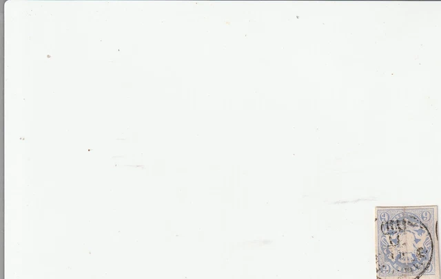 Briefmarke, Bayern Nr. 16