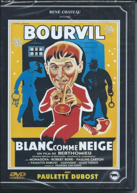 DVD Blanc comme Neige  Bourvil Neuf sous cellophane ( Envoi en suivi )