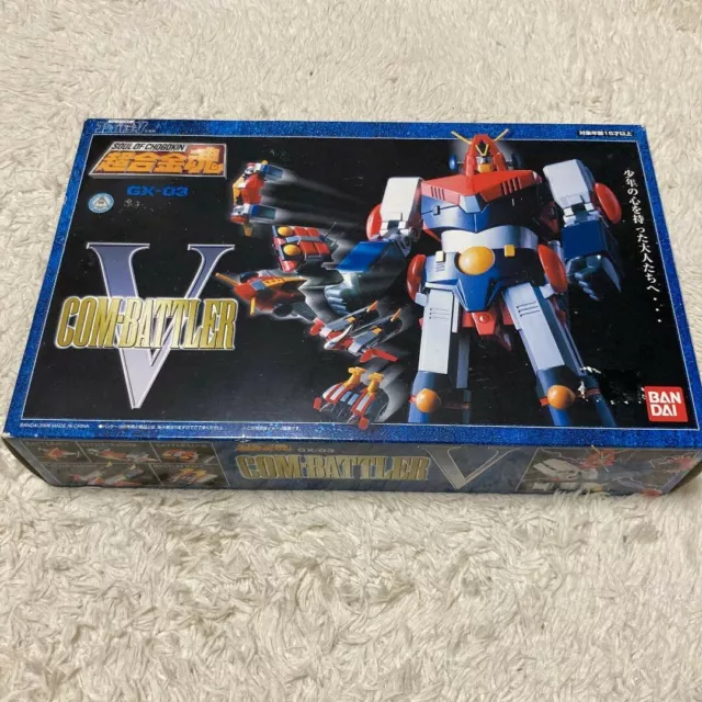 Soul of Chogokin GX-03 Combattler V Bandai Used from Japan