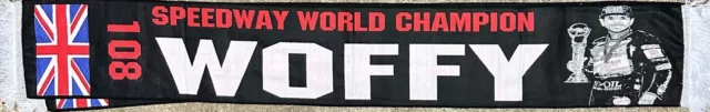 Tai Woffinden Woffy Hd Woven Scarf /Banner Speedway Grand Prix