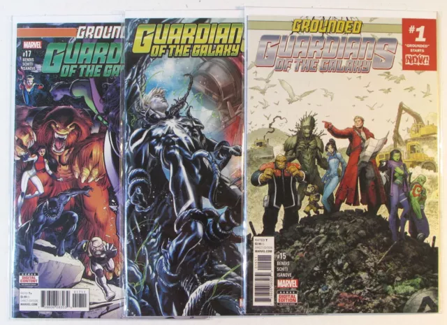 Guardians of the Galaxy Lot of 3 #15,16,17 Marvel (2017) 4th Series Comics