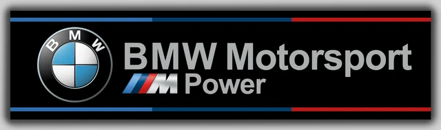 thumbnail image 2 of BMW 50 Jahre M Power Indoor/Outdoor Banner Flag – 3x5ft (90x150cm) Black 2 of 5