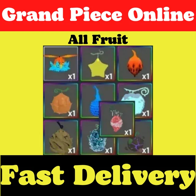 GRAND PIECE ONLINE All Devil Fruits GPO livraison bon marché et rapide EUR 98,02 PicClick FR