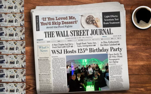 Wall Street Journal Print + More 12 Months Delivery Subscription Digi