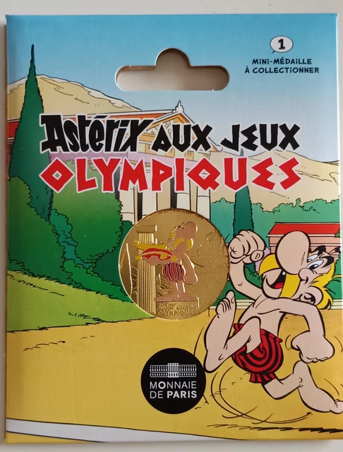 MÉDAILLE JETON ASTÉRIX à Alésia L'Exposition 2015 Muséoparc EUR 12,50 - FR