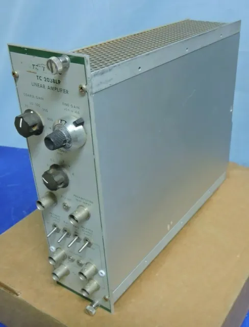 Tennelec TC 203BLP Linear Amplifier 203 Blp Spectroscopy Ampere Plug-In Modulo