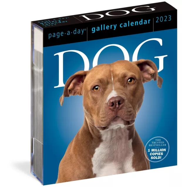 DOG 2023 PAGEADAY by Workman Publishing Desk Gallery Calendar £13.21