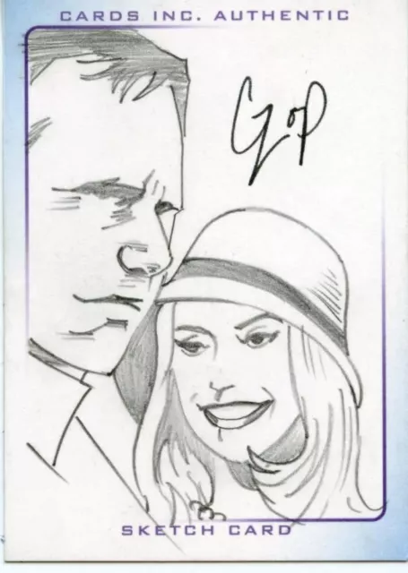 Thunderbirds Are Go! Movie Sketch Card by Czop Tracey/ Lady Penelope