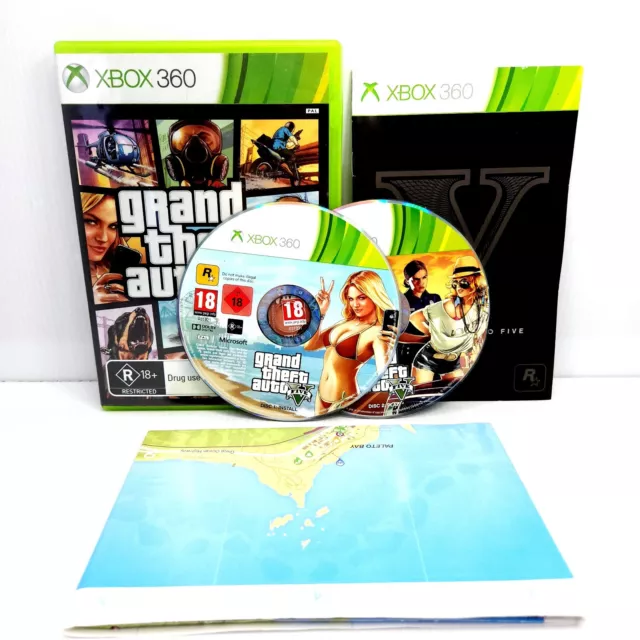 Grand Theft Auto V GTA 5 Microsoft Xbox 360